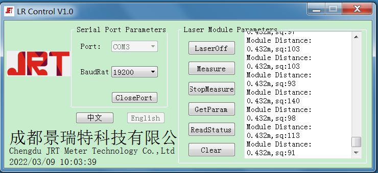 3. sensor di distanza laser raspberry pi