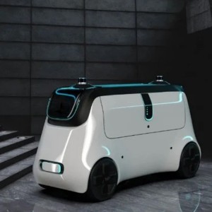 AGV robots avoid obstacles