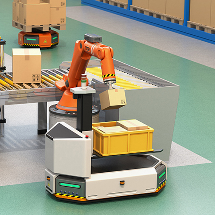 Stacker location ranging
